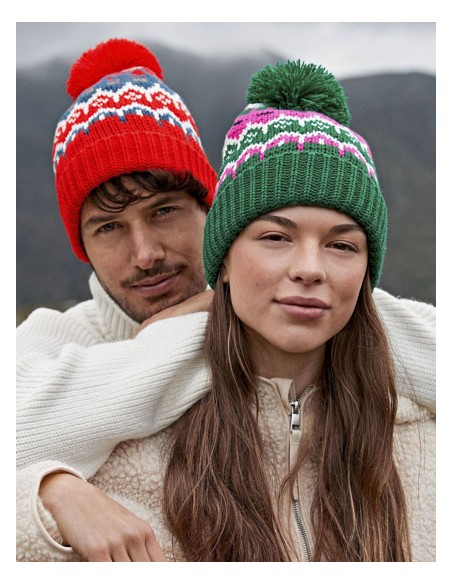 BEE-B528-Retro Ski Beanie 2